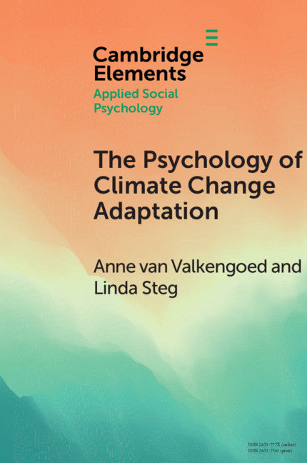 The Psychology of Climate Change Adaptation (Paperback / softback) 9781108724456