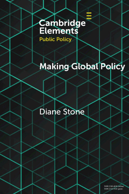 Making Global Policy (Paperback / softback) 9781108724753