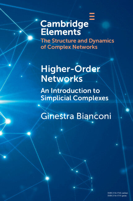 Higher-Order Networks (Paperback / softback) 9781108726733