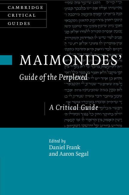 Maimonides' Guide of the Perplexed; A Critical Guide (Paperback / softback) 9781108727600