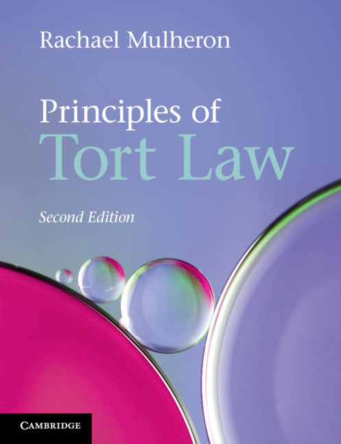 Principles of Tort Law (Paperback / softback) 9781108727648