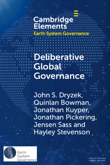 Deliberative Global Governance (Paperback / softback) 9781108732369