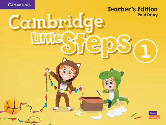 Cambridge Little Steps Level 1 Teacher's Edition (Paperback / softback) 9781108736657