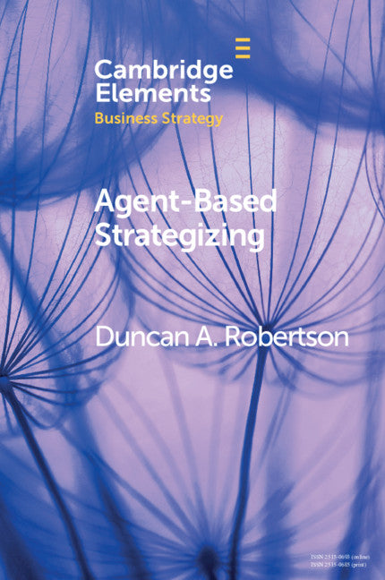 Agent-Based Strategizing (Paperback / softback) 9781108738019