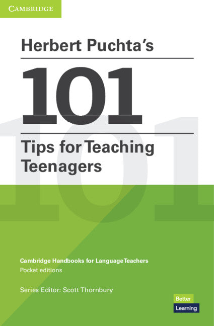 Herbert Puchta's 101 Tips for Teaching Teenagers Pocket Editions; Cambridge Handbooks for Language Teachers Pocket editions (Paperback / softback) 9781108738750