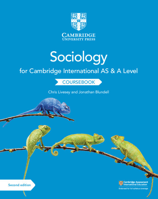 Cambridge International AS and A Level Sociology Coursebook (Paperback / softback) 9781108739818