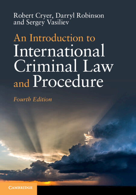 An Introduction to International Criminal Law and Procedure (Paperback / softback) 9781108741613