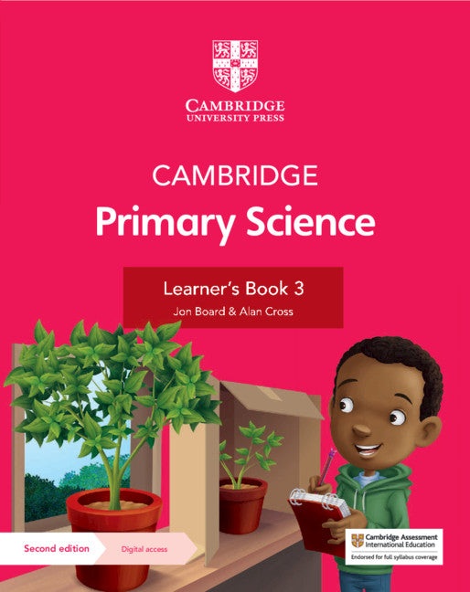 Cambridge Primary Science Learner's Book 3 with Digital Access (1 Year) (Multiple-component retail product) 9781108742764