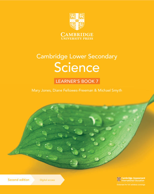 Cambridge Lower Secondary Science Learner's Book 7 with Digital Access (1 Year) (Multiple-component retail product) 9781108742788