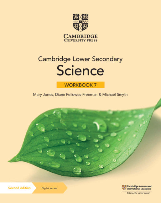 Cambridge Lower Secondary Science Workbook 7 with Digital Access (1 Year) (Multiple-component retail product) 9781108742818