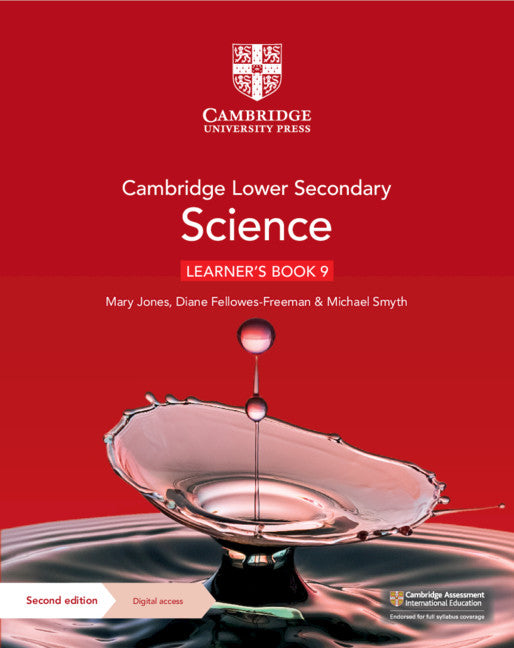 Cambridge Lower Secondary Science Learner's Book 9 with Digital Access (1 Year) (Multiple-component retail product) 9781108742863