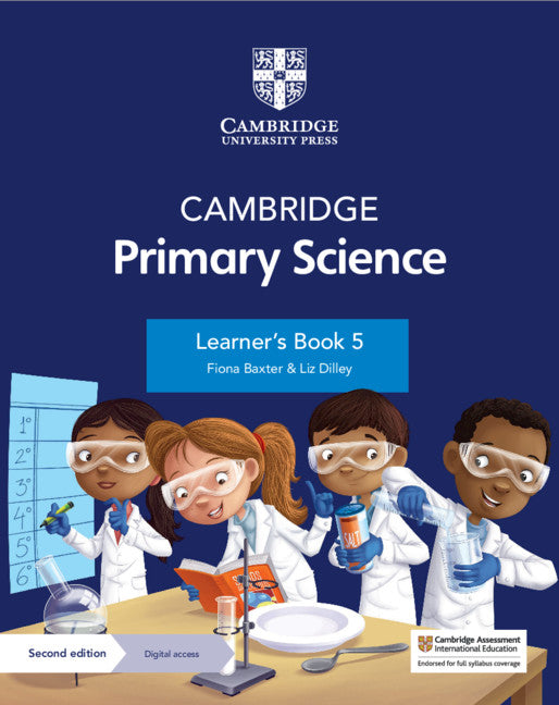 Cambridge Primary Science Learner's Book 5 with Digital Access (1 Year) (Multiple-component retail product) 9781108742955