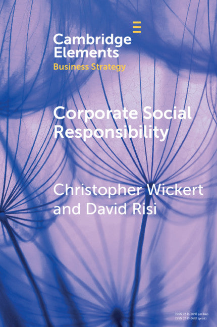 Corporate Social Responsibility (Paperback / softback) 9781108745260