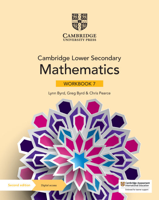 Cambridge Lower Secondary Mathematics Workbook 7 with Digital Access (1 Year) (Multiple-component retail product) 9781108746366