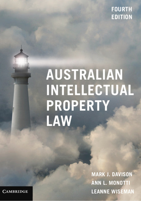 Australian Intellectual Property Law (Paperback / softback) 9781108746953