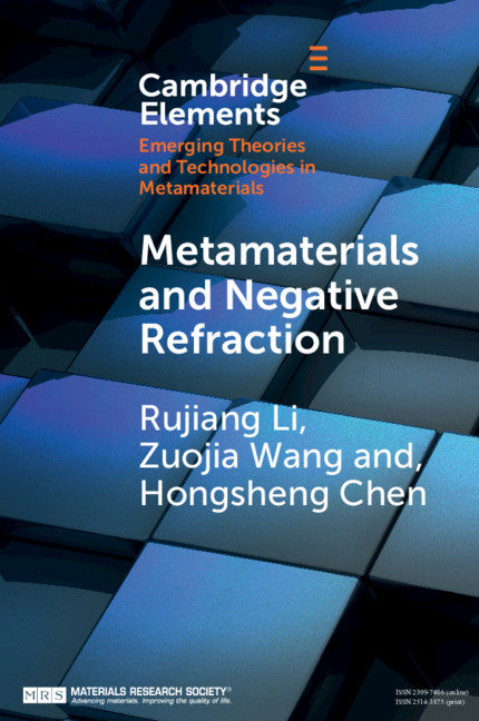 Metamaterials and Negative Refraction (Paperback / softback) 9781108749237