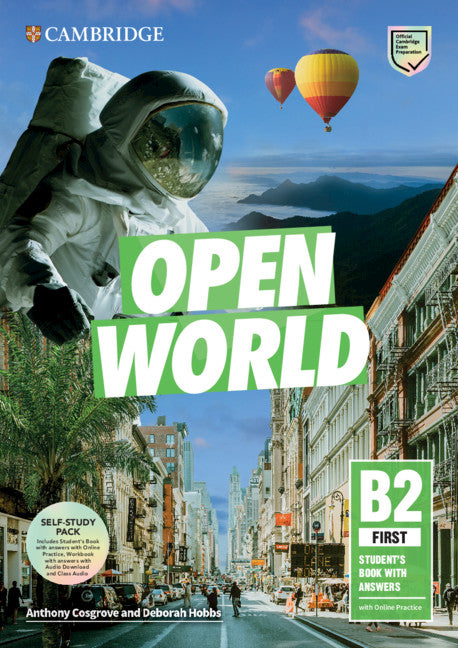 Open World First Self Study Pack (SB w Answers w Online Practice and WB w Answers w Audio Download and Class Audio) (Multiple-component retail product) 9781108759182