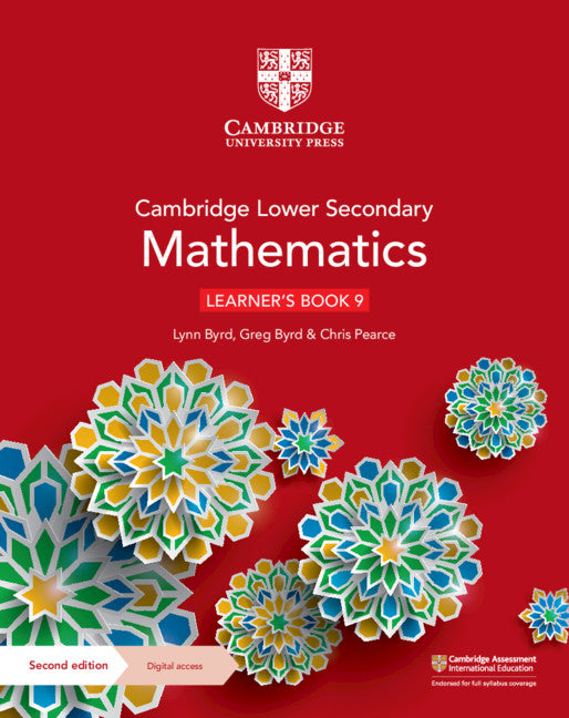 Cambridge Lower Secondary Mathematics Learner's Book 9 with Digital Access (1 Year) (Multiple-component retail product) 9781108783774