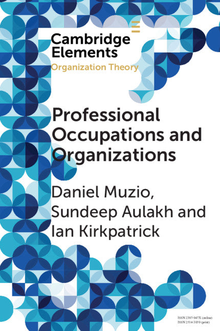 Professional Occupations and Organizations (Paperback / softback) 9781108789851