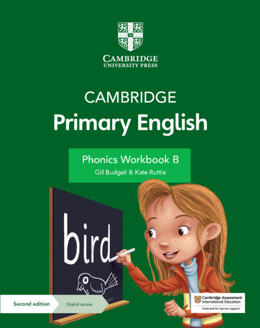 Cambridge Primary English Phonics Workbook B with Digital Access (1 Year) (Multiple-component retail product) 9781108789967