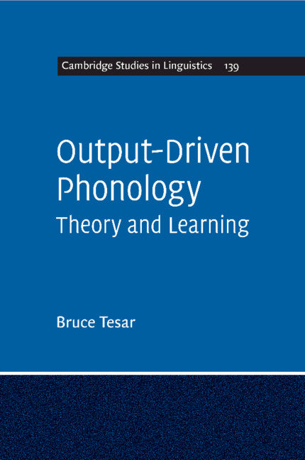 Output-Driven Phonology; Theory and Learning (Paperback / softback) 9781108790680