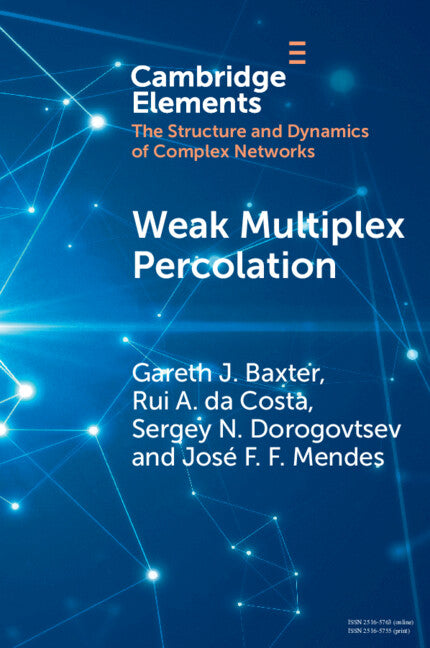 Weak Multiplex Percolation (Paperback / softback) 9781108791076