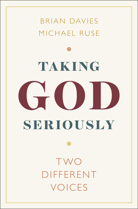 Taking God Seriously; Two Different Voices (Paperback / softback) 9781108792196
