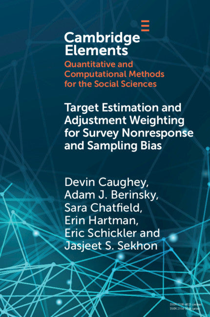 Target Estimation and Adjustment Weighting for Survey Nonresponse and Sampling Bias (Paperback / softback) 9781108794152
