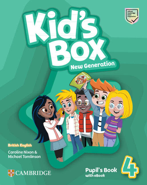 Kid's Box New Generation Level 4 Pupil's Book with eBook British English (Multiple-component retail product) 9781108795487