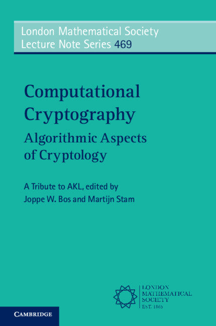 Computational Cryptography; Algorithmic Aspects of Cryptology (Paperback / softback) 9781108795937