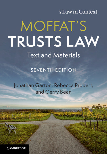 Moffat's Trusts Law; Text and Materials (Paperback / softback) 9781108796446