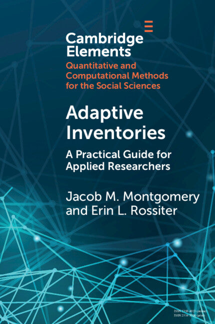 Adaptive Inventories; A Practical Guide for Applied Researchers (Paperback / softback) 9781108797269