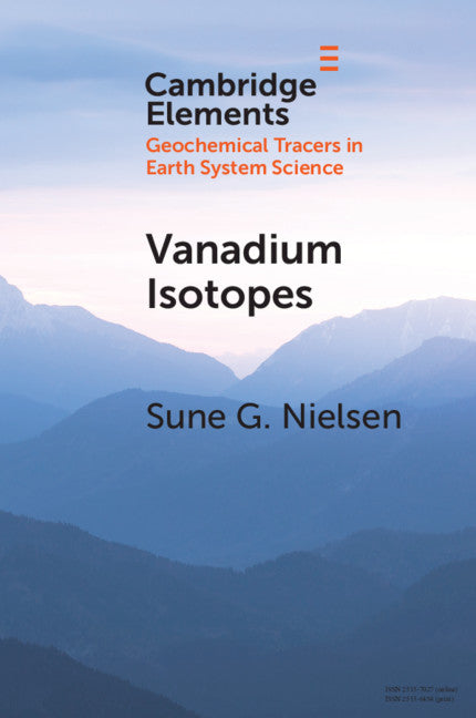 Vanadium Isotopes; A Proxy for Ocean Oxygen Variations (Paperback / softback) 9781108797948