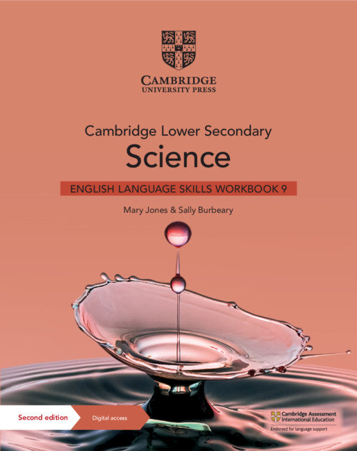 Cambridge Lower Secondary Science English Language Skills Workbook 9 with Digital Access (1 Year) (Multiple-component retail product) 9781108799065