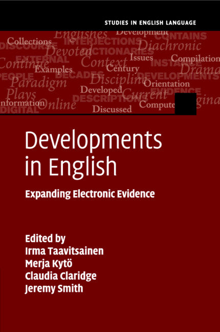 Developments in English; Expanding Electronic Evidence (Paperback / softback) 9781108810432