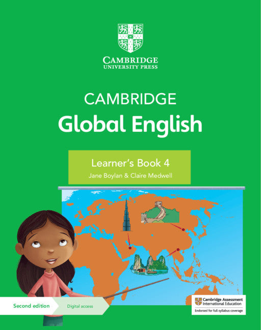 Cambridge Global English Learner's Book 4 with Digital Access (1 Year); for Cambridge Primary English as a Second Language (Multiple-component retail product) 9781108810821