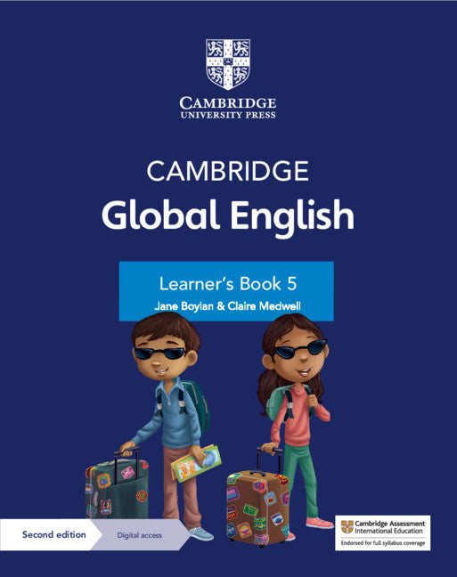 Cambridge Global English Learner's Book 5 with Digital Access (1 Year); for Cambridge Primary English as a Second Language (Multiple-component retail product) 9781108810845