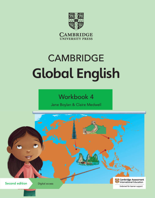 Cambridge Global English Workbook 4 with Digital Access (1 Year); for Cambridge Primary English as a Second Language (Multiple-component retail product) 9781108810883