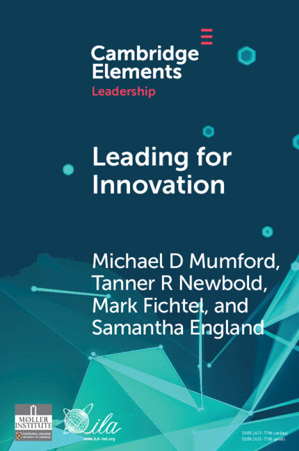 Leading for Innovation; Leadership Actions to Enhance Follower Creativity (Paperback / softback) 9781108811705
