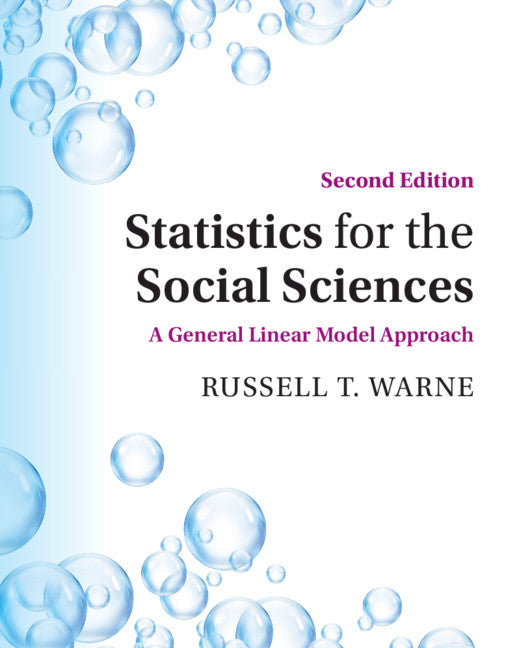 Statistics for the Social Sciences; A General Linear Model Approach (Paperback / softback) 9781108814508