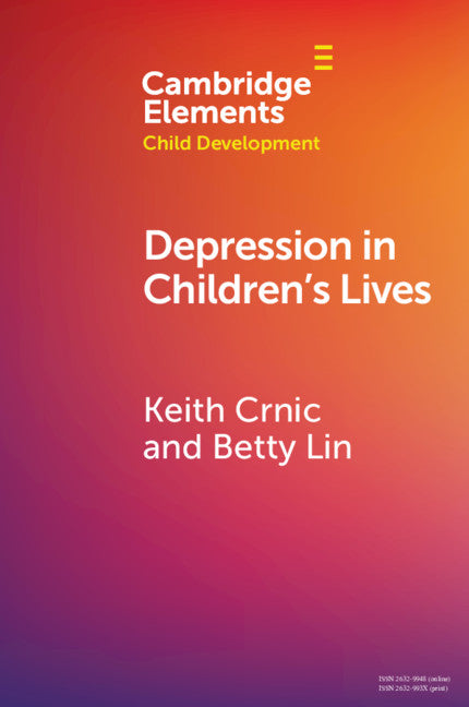 Depression in Children's Lives (Paperback / softback) 9781108814805