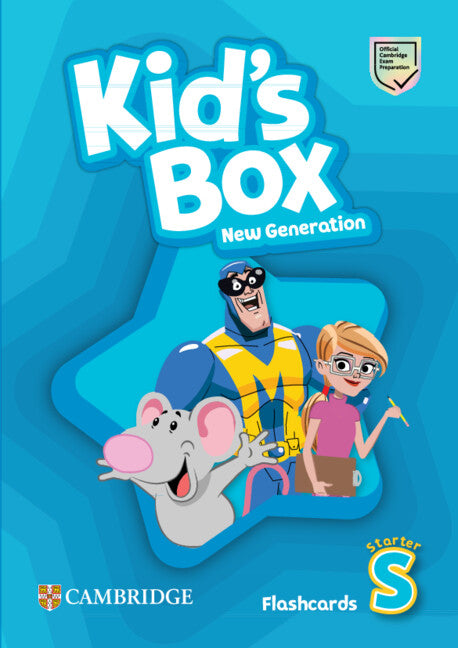 Kid's Box New Generation Starter Flashcards British English (Cards) 9781108815536