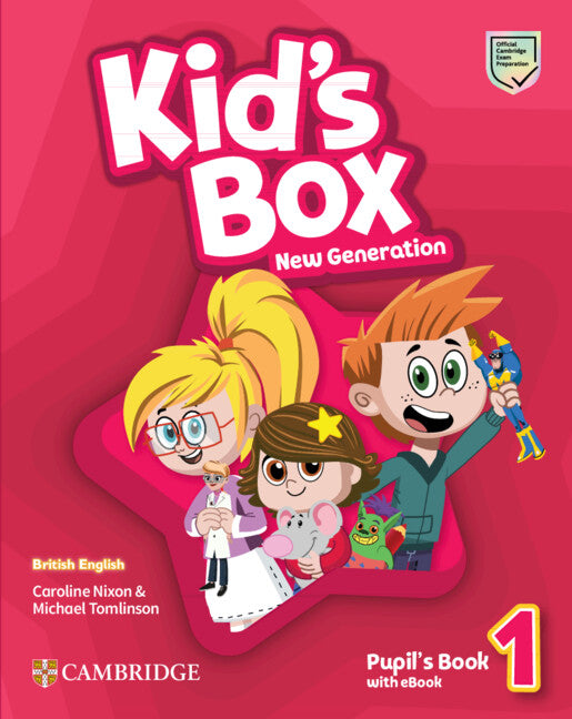 Kid's Box New Generation Level 1 Pupil's Book with eBook British English (Multiple-component retail product) 9781108815574