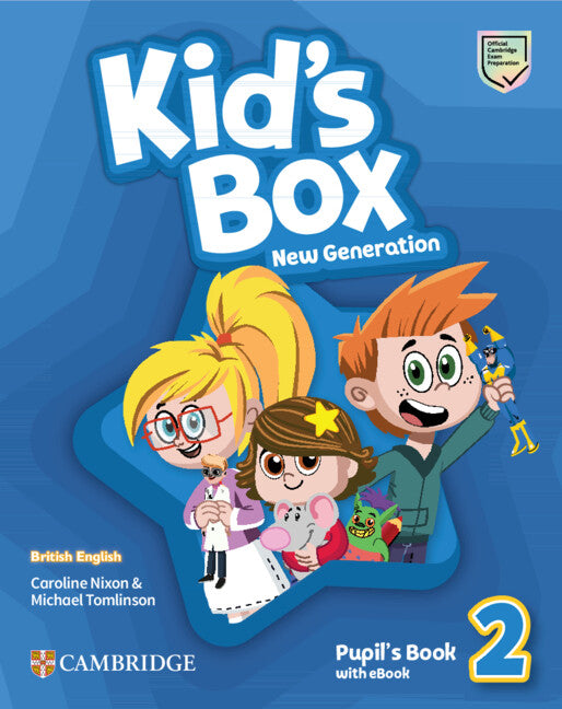 Kid's Box New Generation Level 2 Pupil's Book with eBook British English (Multiple-component retail product) 9781108815727