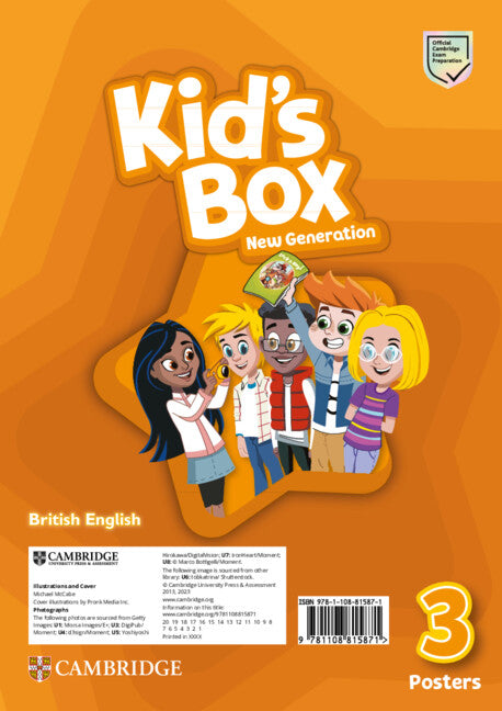 Kid's Box New Generation Level 3 Posters British English (Poster) 9781108815871