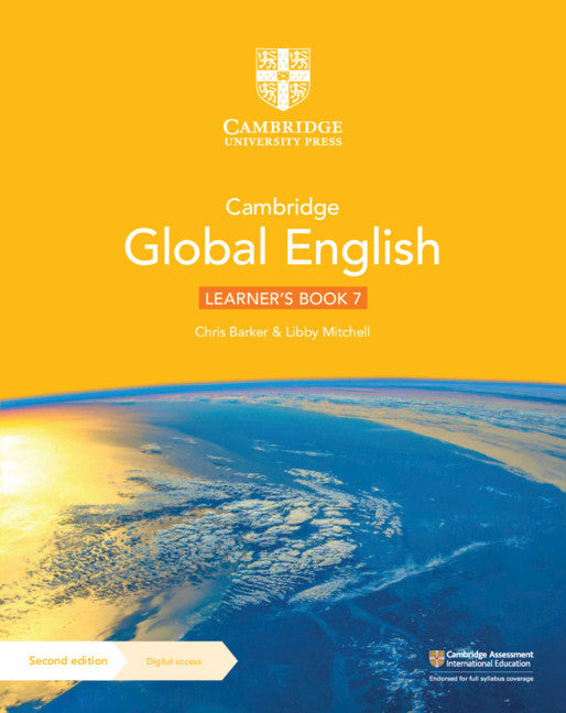 Cambridge Global English Learner's Book 7 with Digital Access (1 Year); for Cambridge Lower Secondary English as a Second Language (Multiple-component retail product) 9781108816588