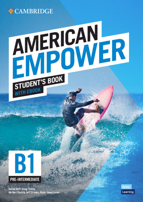 American Empower Pre-intermediate/B1 Student's Book with eBook (Multiple-component retail product) 9781108818124