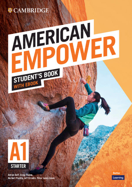 American Empower Starter/A1 Student's Book with eBook (Multiple-component retail product) 9781108818131