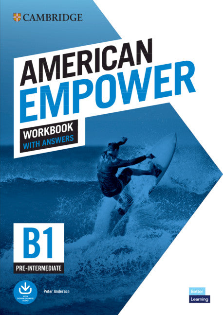 American Empower Pre-intermediate/B1 Workbook with Answers (Paperback / softback) 9781108818353