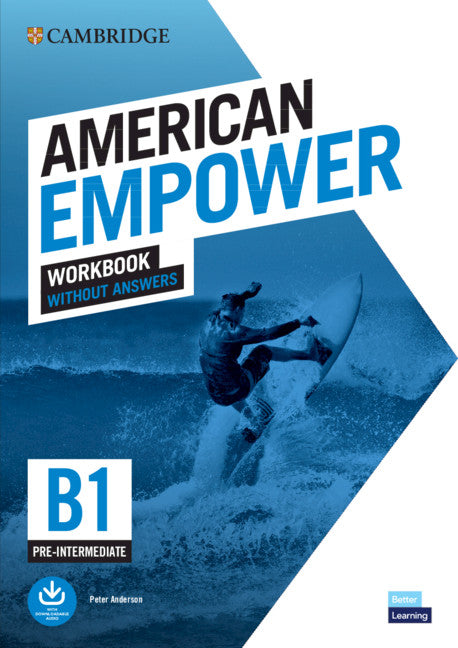 American Empower Pre-intermediate/B1 Workbook without Answers (Paperback / softback) 9781108818384